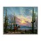 Stupell Industries Western Cowboy with Tall Cacti Framed Giclee By Jack Sorenson